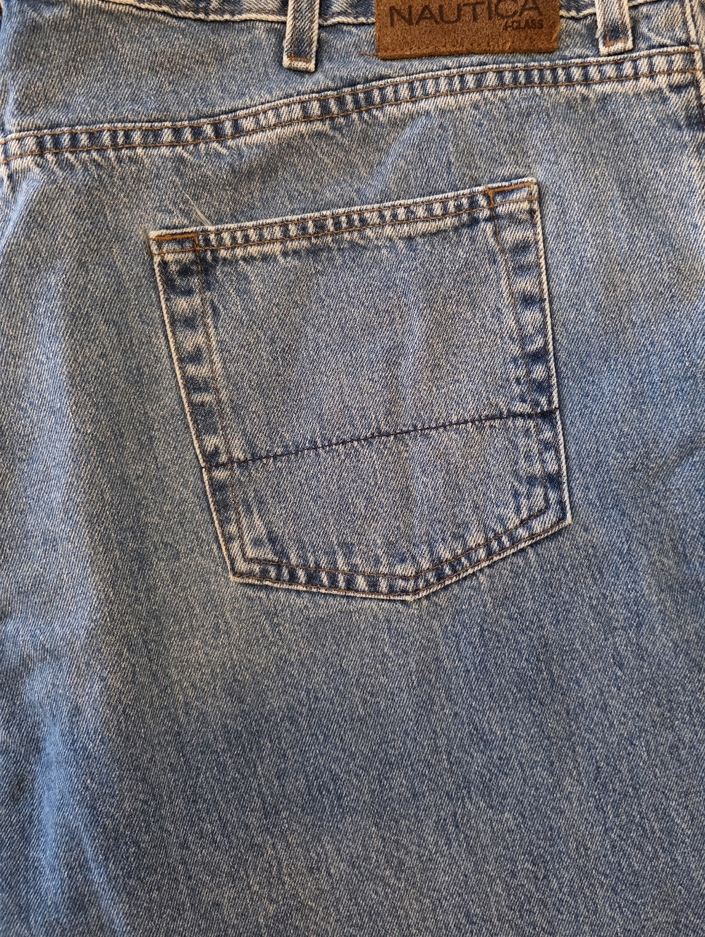 Vintage Nautica 90s  Skater Jeans — Relaxed Fit, 100% Cotton